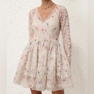 Zimmermann Halliday mini cotton in style of dress